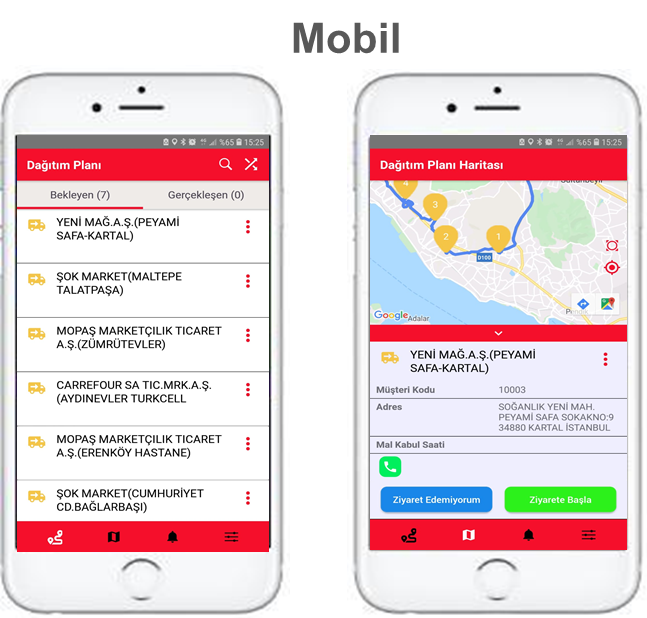 screenshot of Geovision Dispatch